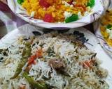White beef pulao recipe step 8 photo