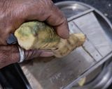 A picture of step 2 of Sweet Potato Wafers (Farali).
