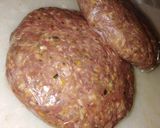 Foto del paso 3 de la receta: Hamburguesas de carne con el corazón de muzzarella