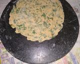 A picture of step 4 of Drumstick leaves Paratha.