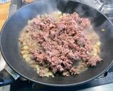 Une image de l'étape 9 de Bœuf aux tomates, champignons et carottes violettes (pour pâtes ou riz).