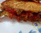 A picture of step 9 of Cheesy Egg sandwich.