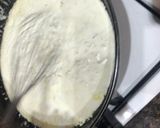 A picture of step 4 of Beef Steak with Manchego Cheese Sauce.