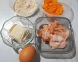 Foto langkah ke 2 dari resep Ayam Oat Tahu Kukus (Gerd/Diet).