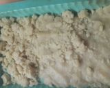 Foto del paso 2 de la receta: Torta granulada muy fácil de manzana y pera sin manteca 🍎🍏🍐
