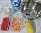Foto langkah ke 1 dari resep 25. Mango Sago Dessert.
