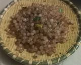 A picture of step 4 of Sabudana Khichadi.