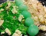 A picture of step 7 of Meethay Chawal.