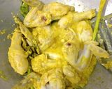 Foto langkah ke 3 dari resep Ayam goreng ungkep bumbu kuning.