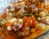 Pas rețetă Legume cu carne de vită 1 fotografie