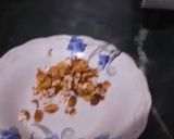 A picture of step 1 of Navratri khajur burfi.