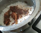A picture of step 6 of Chicken biryani.