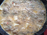 Tortilla flash de carne picada!