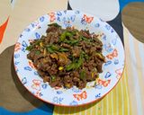 Foto langkah ke 11 dari resep Daging Sapi Cabe Ijo Endez.
