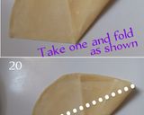 A picture of step 9 of Plantain Egg Samosa/ Spring Rolls.