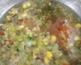 A picture of step 4 of Lemon coriander soup.