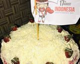 Foto langkah ke 7 dari resep Cake kukus merah putih.