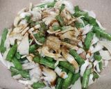 Foto langkah ke 3 dari resep Tumis Buncis Jamur Tiram Saus Teriyaki.