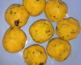 A picture of step 1 of Vada pav.