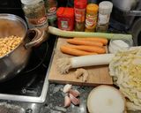 Foto del paso 1 de la receta: Caldo de verduras