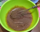 Foto langkah ke 2 dari resep Choco Chiffon Cake.