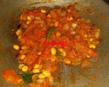 A picture of step 3 of Tomato Onion Chutney.
