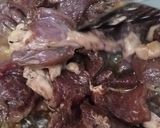 Gambar langkah 2 resipi Daging sambal kicap bersantan.