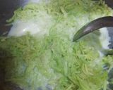 A picture of step 2 of Lauki Ka Halwa.