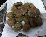 A picture of step 12 of Hara Chana Kebab.