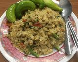 รูปขั้นตอนการทำที่ 5 ของ ข้าวผัดกะเพราไข่