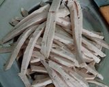 Hình bước làm 3 của món Củ cải khô+ giò rim cà chua