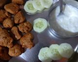 A picture of step 6 of Singhra ki pakori (water chestnuts).