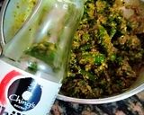 A picture of step 6 of Green Chilli pickle.