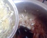 A picture of step 1 of Beef masala salan.