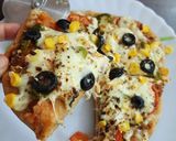 A picture of step 9 of Double Decker Wheat Base Pizza.