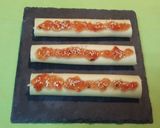 Foto del paso 6 de la receta Canelones rellenos de pavo en su salsa con mermelada de tomate