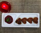 হার্ট শেপ চিকেন টিক্কি (heart shape chicken tikki recipe recipe in Bengali) রেসিপি ধাপ - 6 ছবি