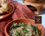 टेस्टी बैंगन भरता (Tasty baingan bharta recipe in hindi) रेसिपी चरण 8 फोटो