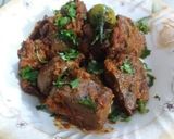 A picture of step 8 of Tawa Mutton kaleji🐐.