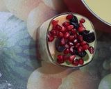 A picture of step 4 of Fruity Custard With Basil Seeds.