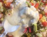 Sałatka warzywna z kaszą bulgur i soczewicą krok przepisu 3 zdjęcie