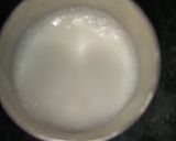 A picture of step 1 of Papaya pudding.