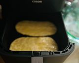 Foto del paso 3 de la receta: Coca de escalivada y sardinas en freidora de aire 🐟 🫑 🧅 🍆
