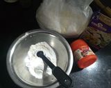 A picture of step 2 of Paneer Jalebi.
