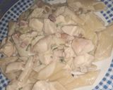 Foto del paso 5 de la receta: Fideos con pollo, panceta y verdeo