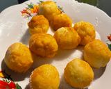 Gambar langkah 3 resipi Donat Bola-bola 3 Bahan.