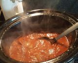A picture of step 8 of Slow cooked mutton curry.