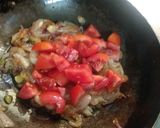 A picture of step 5 of Rajma chaval.