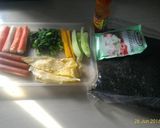 Foto langkah ke 1 dari resep Gimbab (nasi gulung nori) Kimbab.