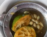 Gambar langkah 4 resipi Air Limau Kasturi Asam Boi Biji Selasih.
